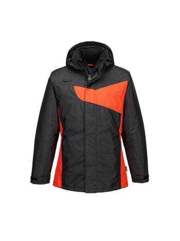 PW2 Winter Jacket, L, R, Black/Red